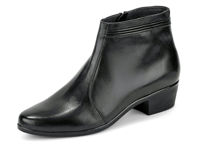 Stiefelette mit Innenreißverschluss SCHWARZ