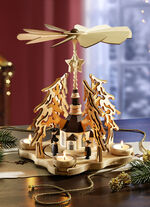 Handgefertigte Tischpyramide von Zeidler 