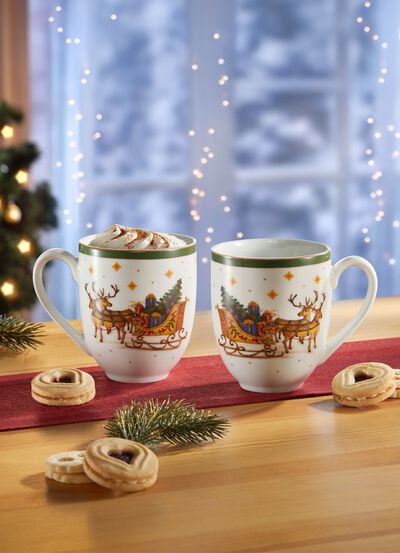 Henkelbecher Happy Wintertime von Hutschenreuther 