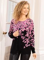 Strick-Twinset in Feinstrick 