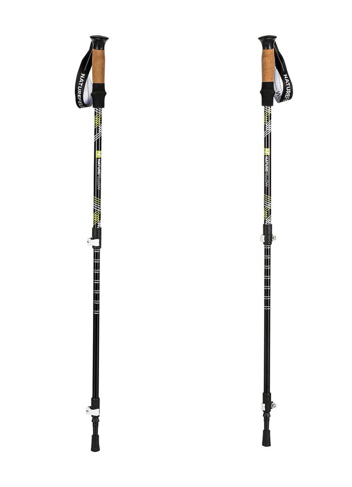 Wanderst&ouml;cke, 2er-Set, Inkl. 5 Aufs&auml;tzen 