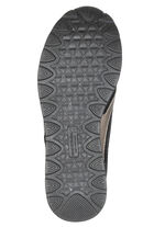 Waldläufer, bequeme Damen-Sneaker, Weite H, mit herausnehmbarem Fußbett SCHWARZ-BRONZE