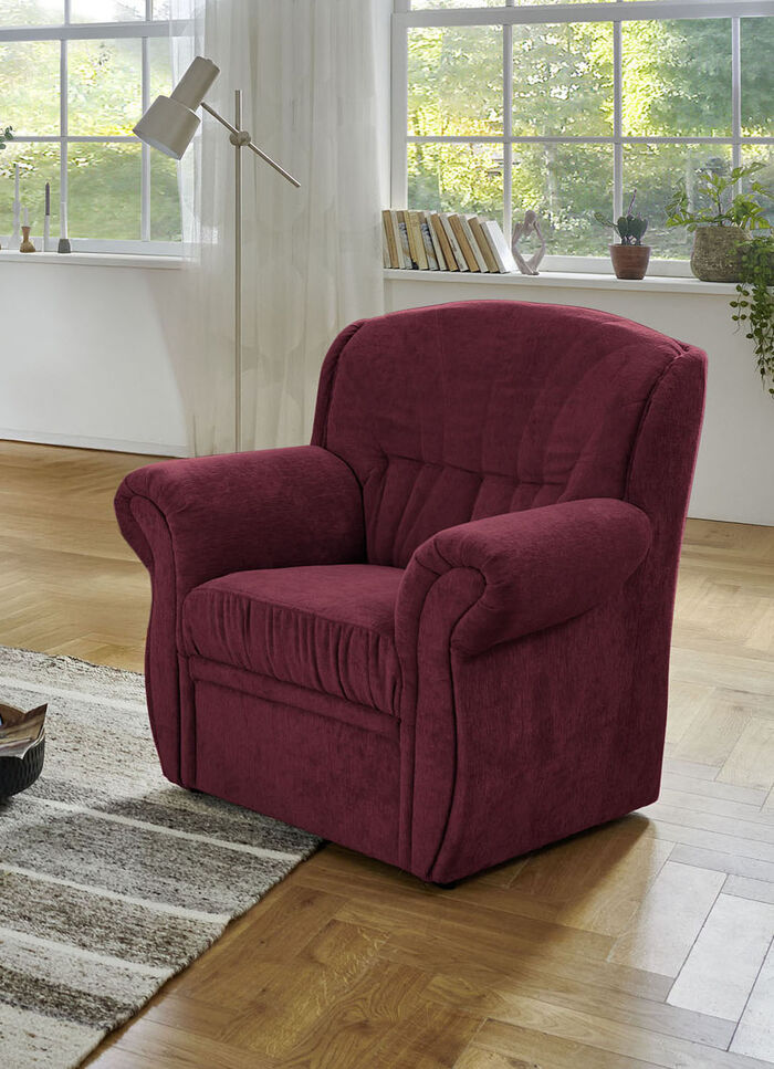 Klassische Polstermöbel mit hochwertigem Bezug BORDEAUX