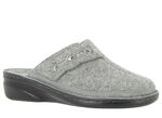 Hausschuh Rieke von Varomed GRAU
