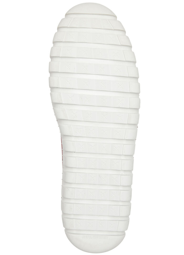 Gemini Schn&uuml;rschuh mit Schn&uuml;rsenkel in Regenbogen-Farben ROT