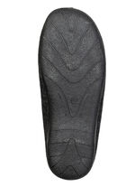 Klassische Herren-Hausschuhe, aus Wollfilz ANTHRAZIT