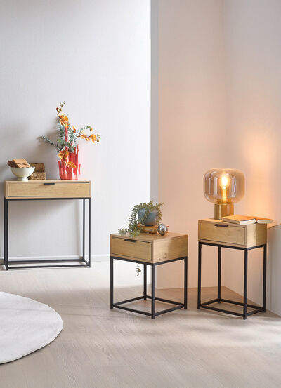 Konsole mit pulverbeschichtetem Stahlrohr-Gestell 