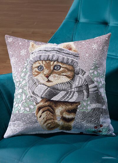 Kissenbezug aus hochwertigem Gobelin 