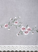 Kurzstore Blumenbl&uuml;ten mit Schlaufen 