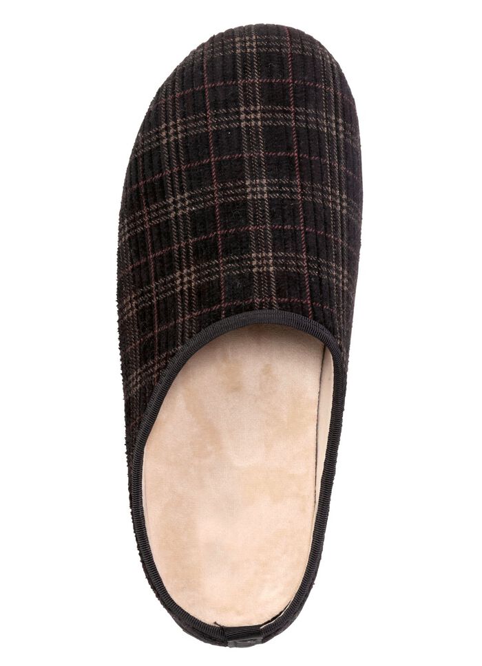 Textil-Pantoffel mit herausnehmbarem Fu&szlig;bett 