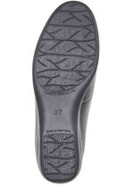 ELENA EDEN Slipper mit Ziersteppung SCHWARZ