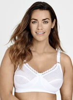 Miss Mary BH mit hohem Baumwollanteil WEISS