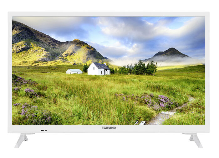 Telefunken Full-HD-LED-Fernseher zum super Preis-/Leistungsverhätnis WEISS