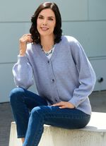 Strickjacke mit flauschig weichem Griff 