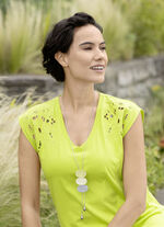 Zarte Schlangenkette in Silberoptik 