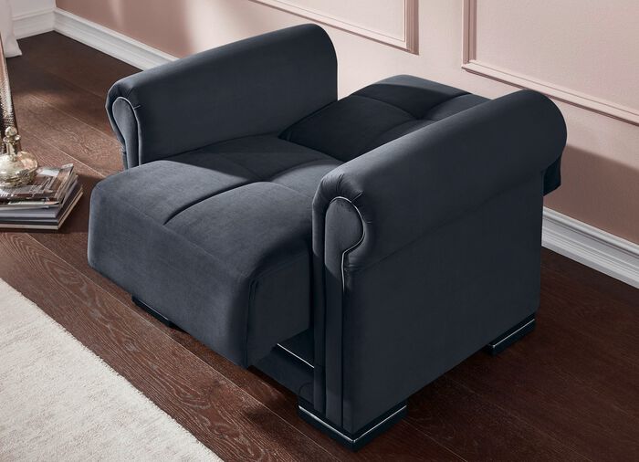 Polsterm&ouml;bel auf stabilem Holzgrundgestell mit Funktion 