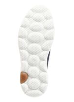 Waldl&auml;ufer Schn&uuml;rschuh aus Nubukleder mit Veloursleder-Bes&auml;tzen DUNKELBLAU-ECRU-BRAUN