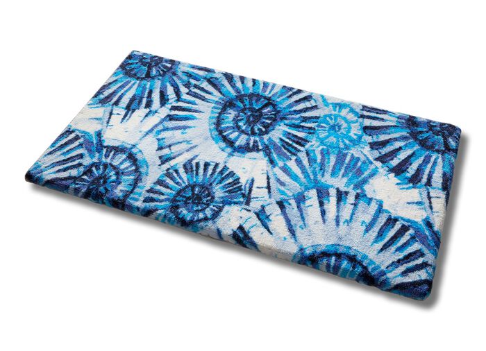 Badvorleger mit rutschhemmender R&uuml;ckseite 