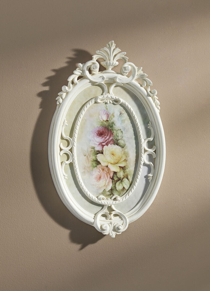 Wandbild mit Blumenstrauß 