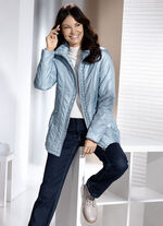 Jacke mit Smokeinsätzen 