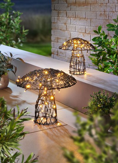 Moderne LED-Pilzleuchte 