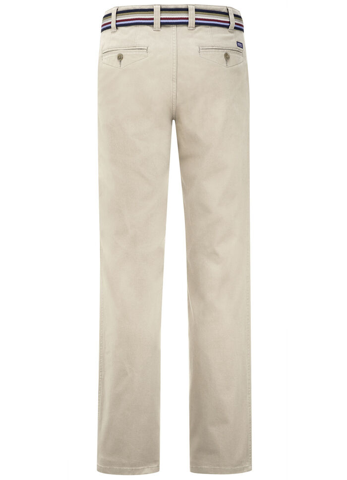 "Brühl"-Hose mit Gürtel in 3 Farben KITT