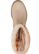 Andrea Conti Stiefel mit flauschigem, umschlagbaren Kragen BEIGE