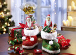 Stiefelchen mit Weihnachtsleckereien, 2er-Set 