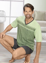 Hajo Klima Komfort Shorty mit V-Ausschnitt 