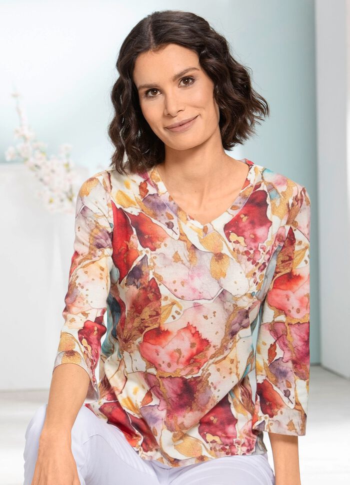 Pullover in Feinstrick 