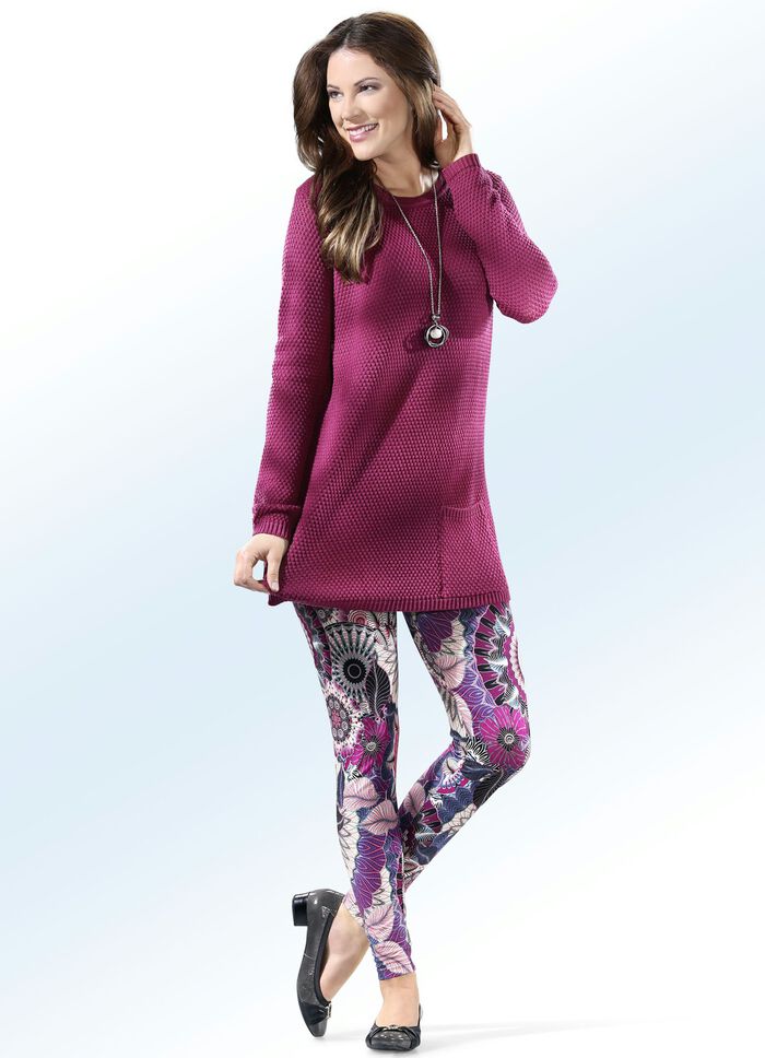 Extravagante Leggings BEERE-MULTICOL.