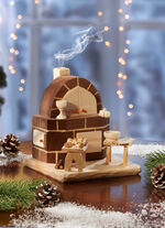 R&auml;ucherbackofen aus Holz 