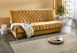 Klick-Klack-Schlafsofa mit Bettkasten 