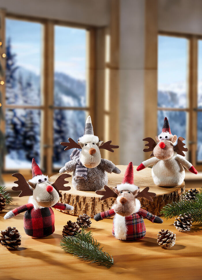 Rentiere aus Filz im 4er-Set 