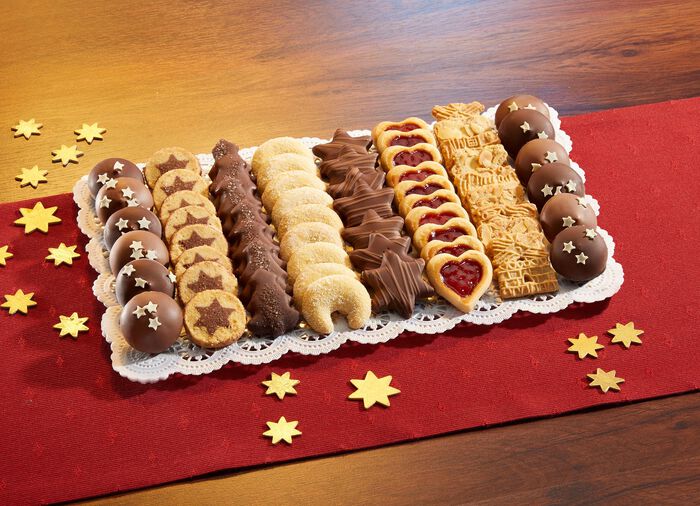 Weihnachts-Harmonie -7 verschiedene Geb&auml;cke 