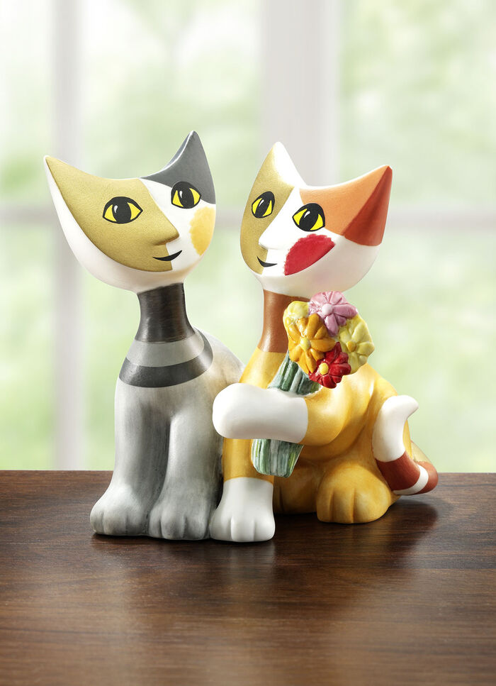 Rosina Wachtmeister Katzenpaar aus dem Hause Goebel 