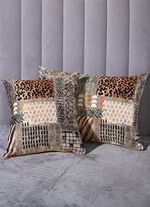 Au&szlig;ergew&ouml;hnliche Kissenbezug in Jacquard-Qualit&auml;t MULTICOLOR