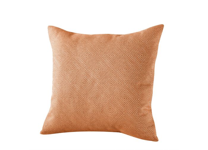 Hochwertige, jacquard-gewebte Kissenbez&uuml;ge ORANGE