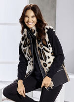 Wendeweste mit Reißverschlussleiste 