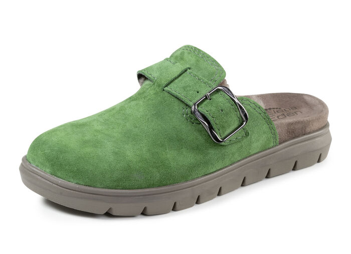 ELENA EDEN Clog mit verstellbarer Spange GRÜN