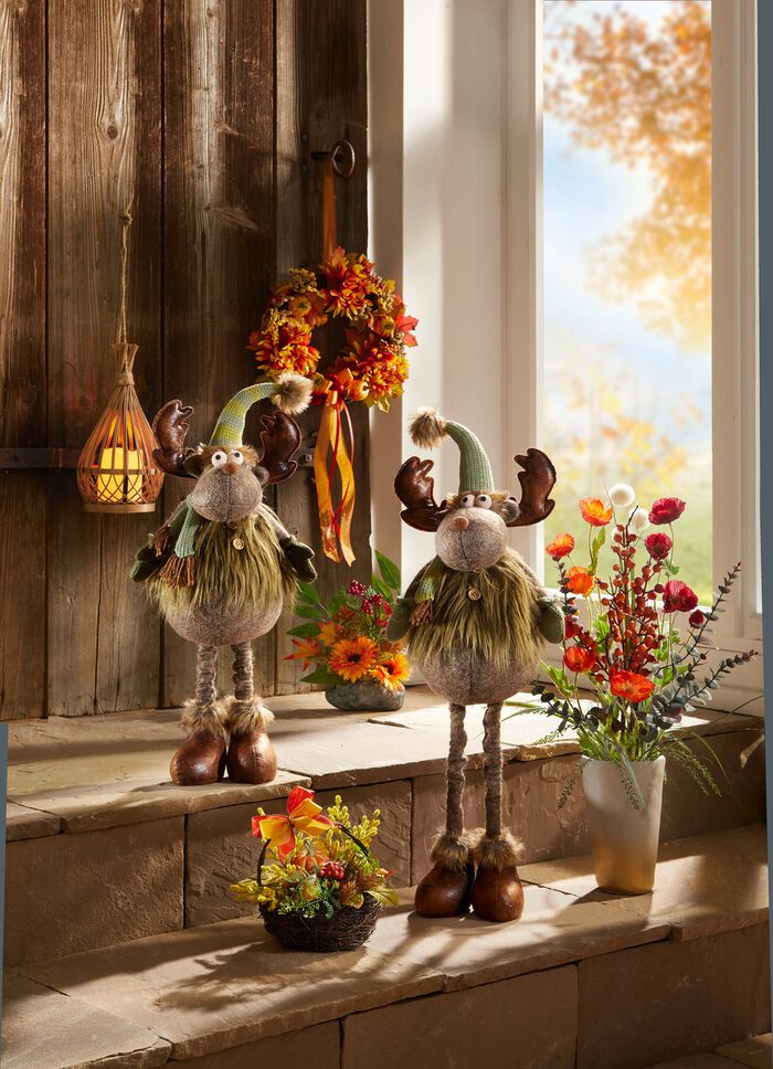 Elch, 2er-Set, mit Teleskopbeinen 