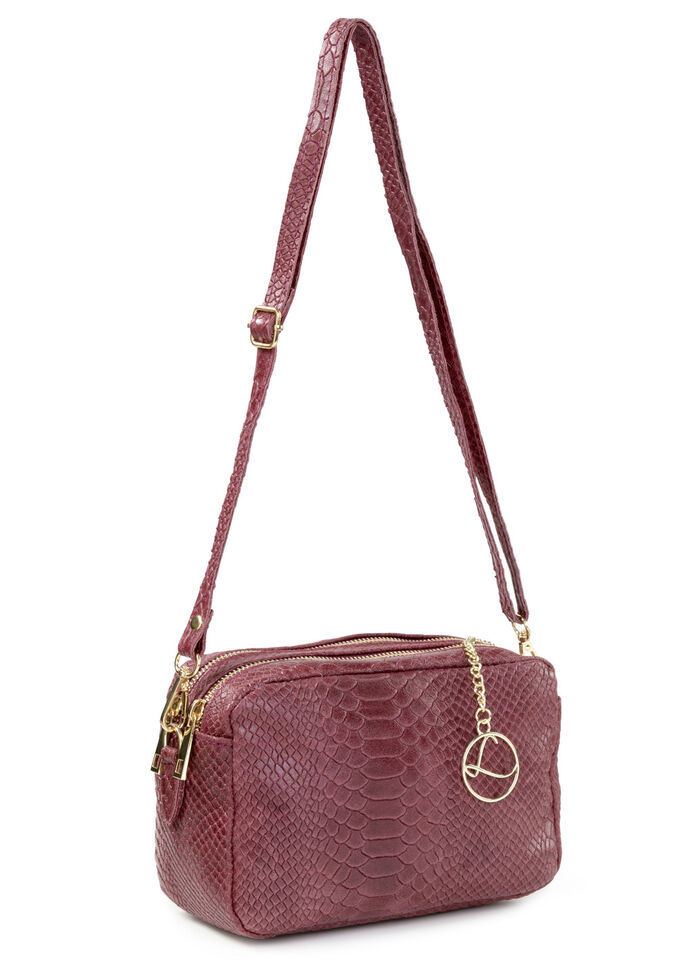 Laurina, Mini-Tasche, Damen, mit abnehmbarem, verstellbarem Umhängeriemen BORDEAUX