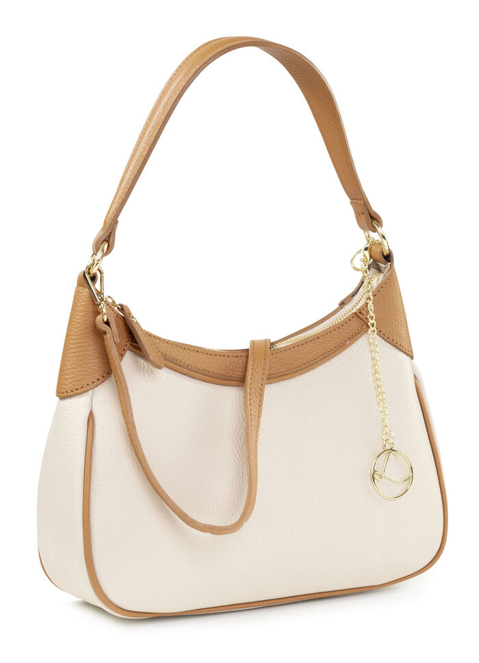 Laurina, Tasche, Damen, mit abnehmbarem, verstellbarem Umhängeriemen BEIGE-BRAUN