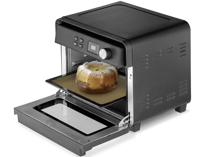 Heißluftofen zum Backen und Frittieren 