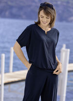 Shirt mit rundem Halsausschnitt 