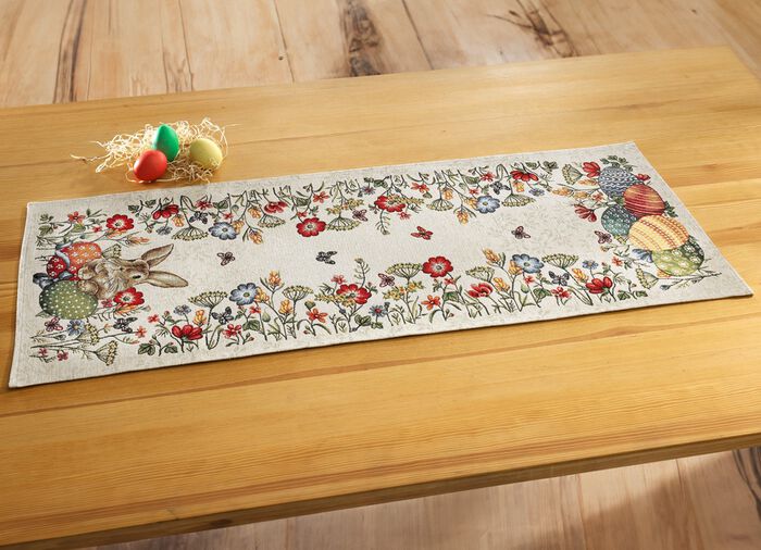 Fr&uuml;hlingshafte Tisch- und Raumdekoration BUNT