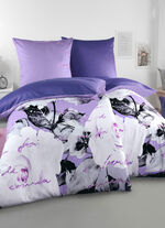 Romantische Bettw&auml;sche-Garnitur von Grund 