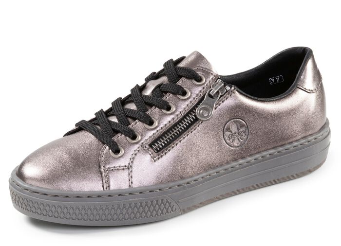 Rieker, modische Damen-Sneaker, mit Rei&szlig;verschluss 