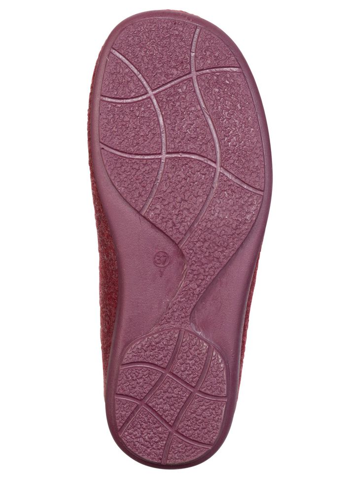 Laurina, klassiche Damen-Hausschuhe, mit herausnehmbarem Fu&szlig;bett 