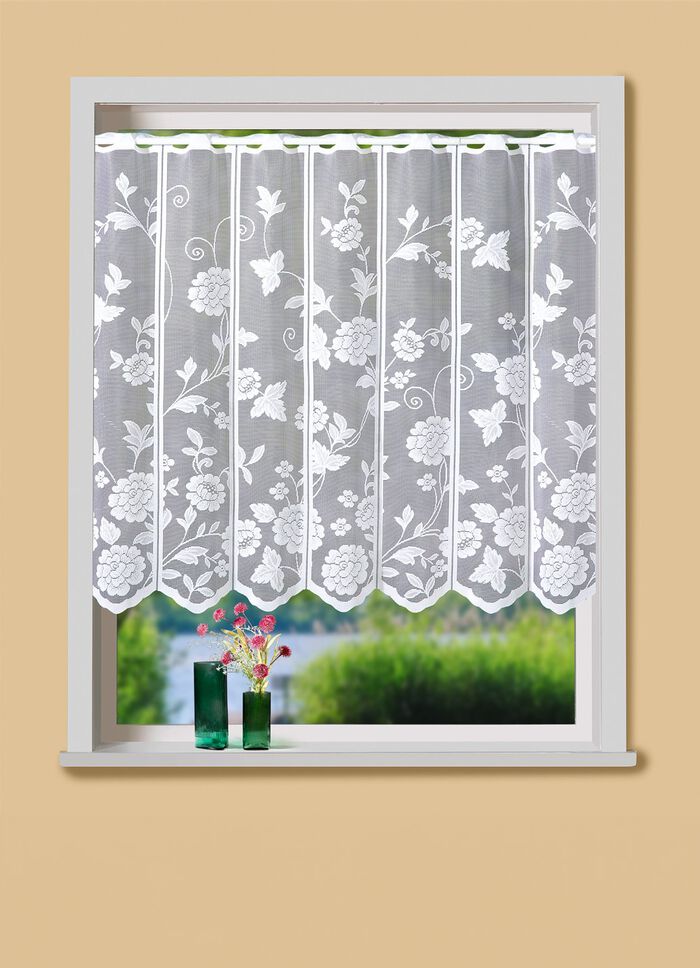 Kleinfenster-Store mit Stangendurchzug 